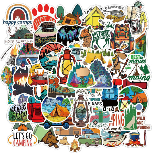 AdventureScapes Vinyl Stickers - 50 Pack