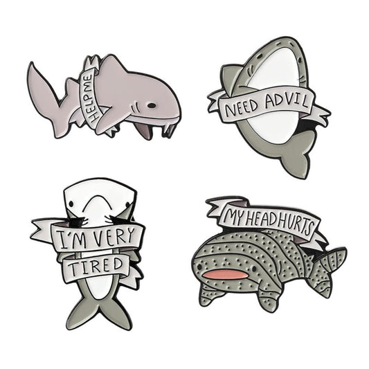 Ocean Friends Enamel Pin Kit