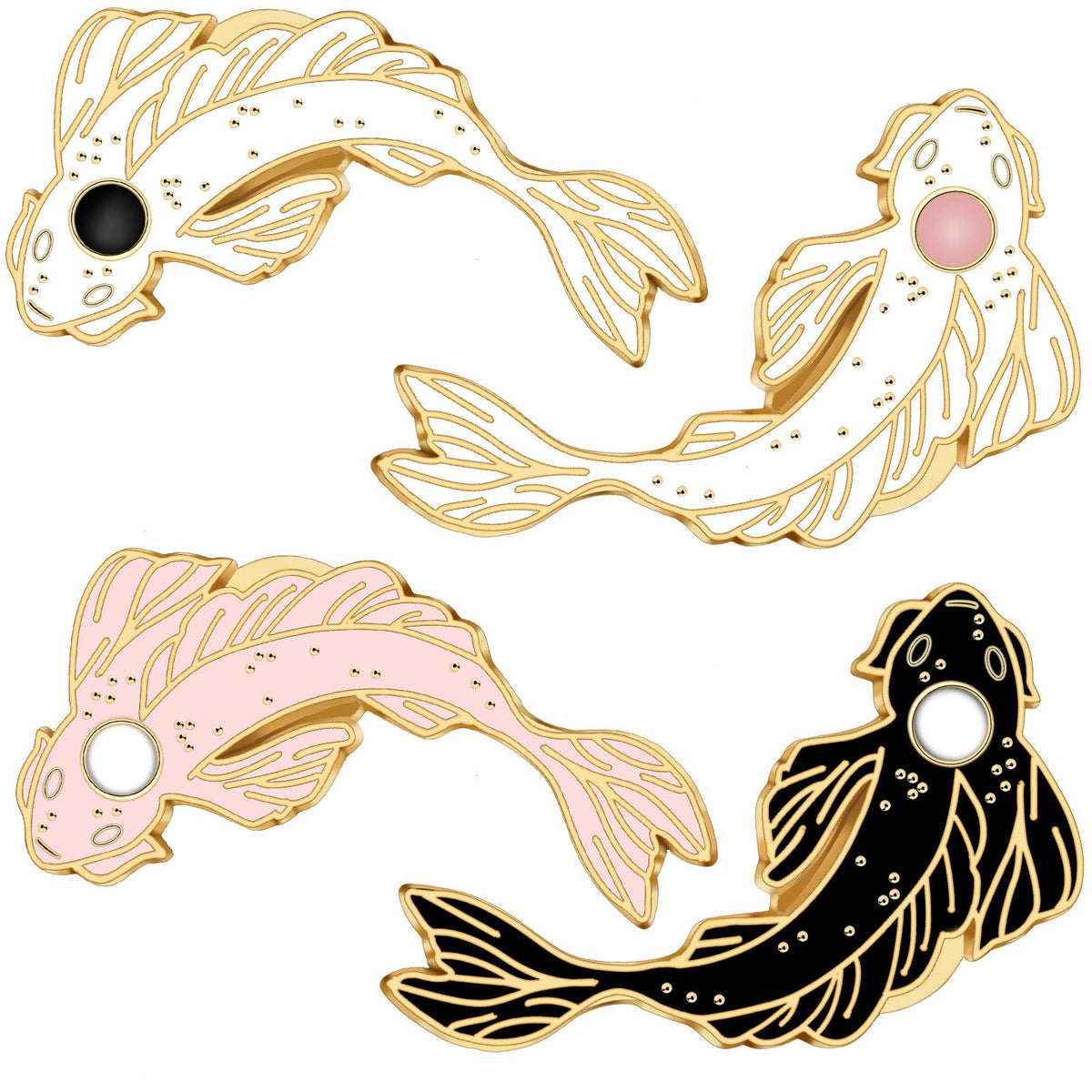 Chic Fish Fantasy Brooches